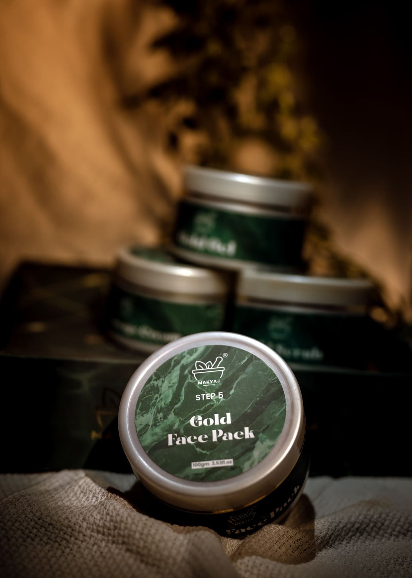 Golden Glow Facial Kit - 100GM by 5 = 500GM